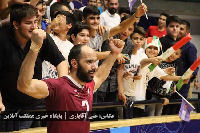 روز چهارم والیبال قهرمانی مردانی آسیا: برد راحت ایران مقابل پاکستان  