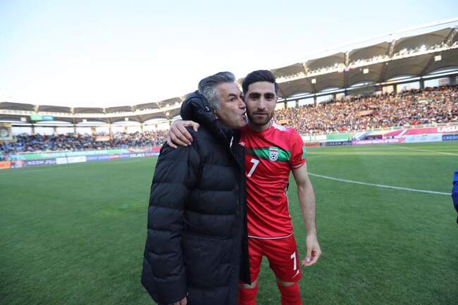 دیدار ایران و لبنان از نگاه دوربین