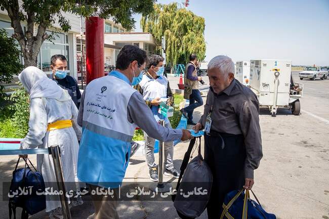 بازگشت حجاج آذربایجان‌غربی از سرزمین وحی