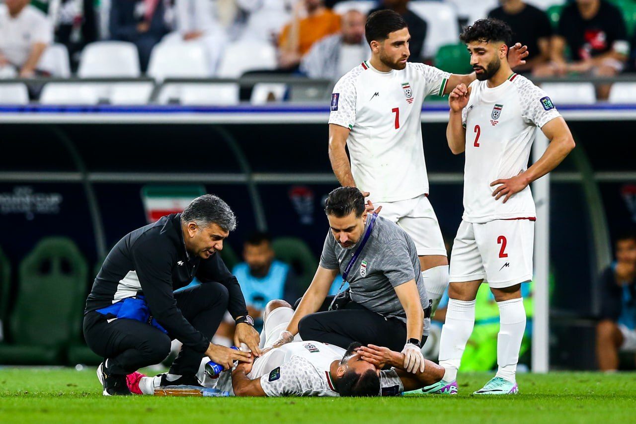 دیدار ایران و فلسطین از دید لنز دوربین