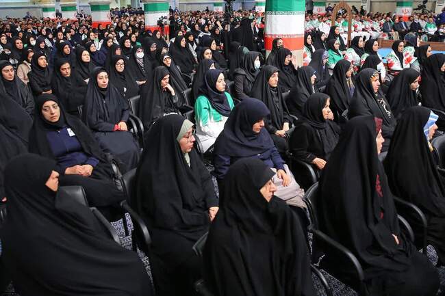 تصاویری از دیدار جامعه ورزش با رهبر انقلاب