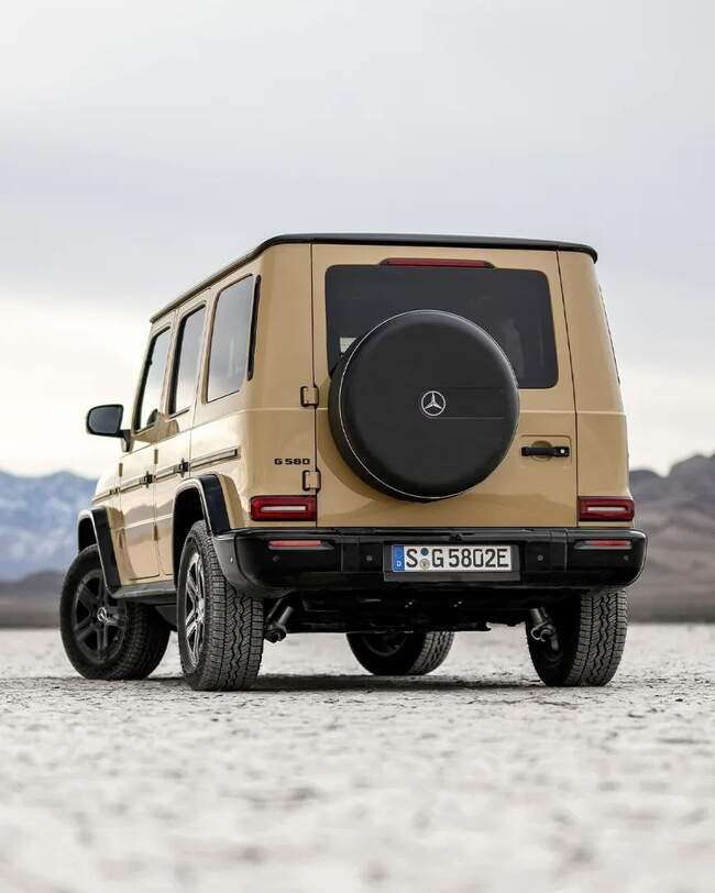 رونمایی از نسخه فول الکتریک G-Class مرسدس بنز در چین