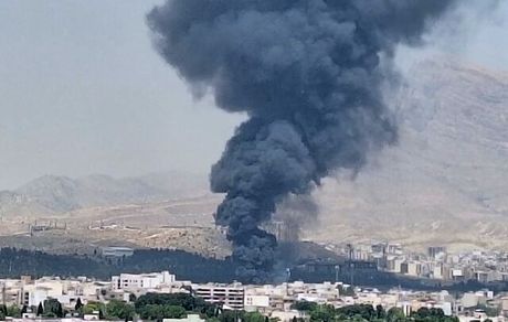 مصدومیت ۱۲ نفر در انفجار پالایشگاه تبریز