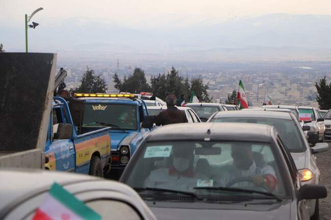 مراسم راهپیمایی ٢٢ بهمن در نقاط مختلف کشور