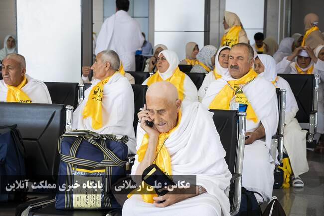 اعزام زائرین سرزمین وحی (حجاج) آذربایجان‌غربی از فرودگاه بین‌الملل�