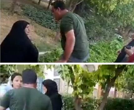 متهم پرونده ضرب و جرح بانوی آمر به معروف در نارنجستان شیراز در زندان نظامی است.