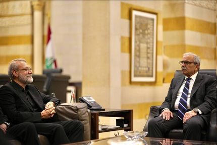 لاریجانی با نخست وزیر لبنان دیدار کرد