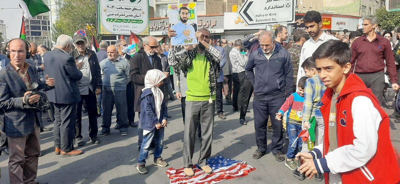 راهپیمایی حمایت از مردم مظلوم فلسطین در نقاط مختلف کشور
