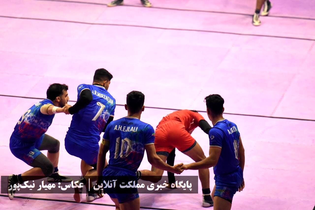 تصاویر | پایان نیمه نهایی کبدی قهرمانی جوانان جهان: نپال و پاکستان سو�