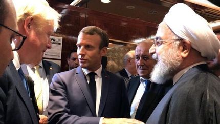 دیدار همزمان روحانی با مکرون و جانسون/ انتقاد تند از بیانیه اروپا