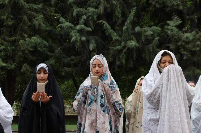 تصاویر | برگزاری نماز عید فطر ۱۴۰۱ در شهرهای مختلف ایران