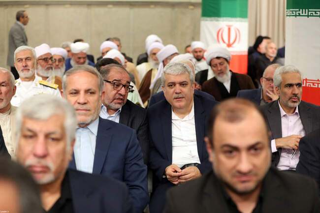 مراسم تنفیذ حکم مسعود پزشکیان به عنوان رئیس جمهور توسط رهبر معظم انق�