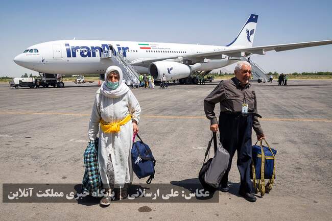 بازگشت حجاج آذربایجان‌غربی از سرزمین وحی