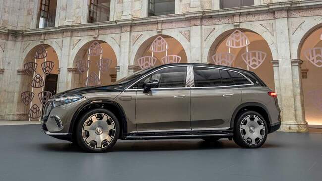 مرسدس بنز لوکس EQS SUV Maybach معرفی شد