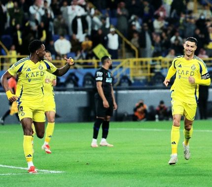 برد پرگل النصر با درخشش کریس