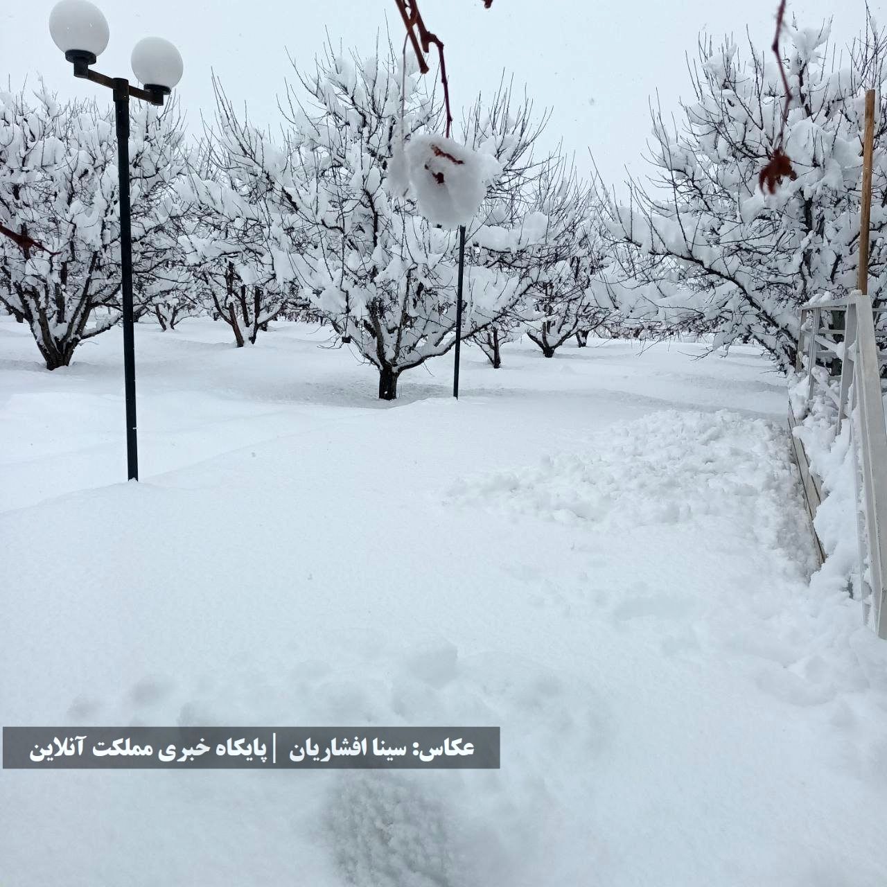 برف ارومیه