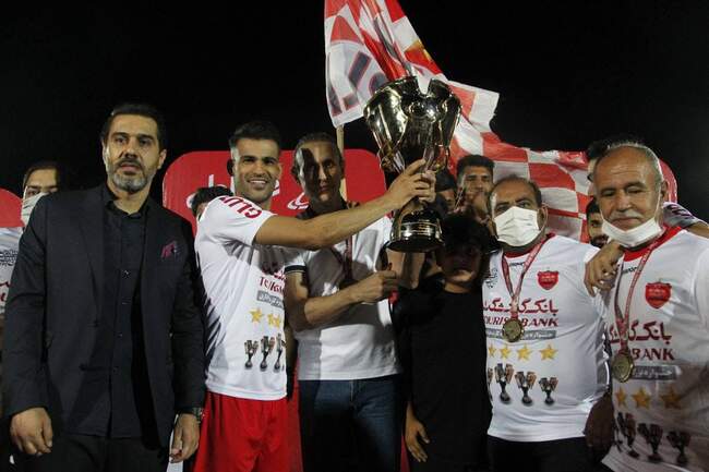 تصاویر | جشن پنجمین قهرمانی متوالی پرسپولیس در لیگ برتر