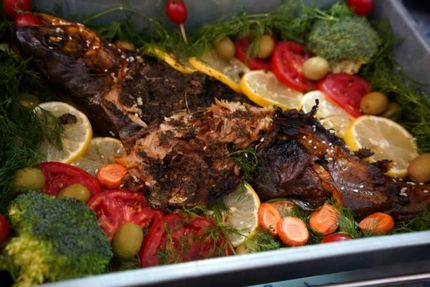 جشنواره طبخ آبزیان و غذاهای دریایی در همدان برگزار شد