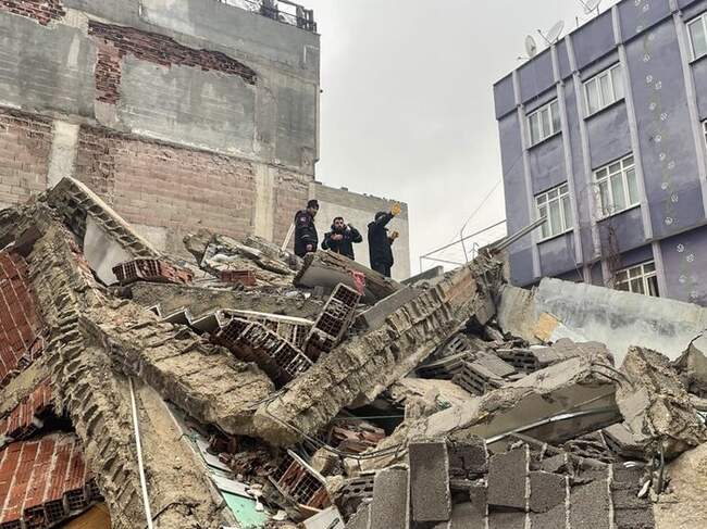 تصاویر جدید از حجم خسارات و خرابی‌های زلزله ترکیه