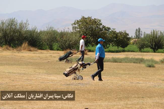 دومین دوره مسابقات آزاد گلف شمال‌غرب کشور از نگاه دوربین