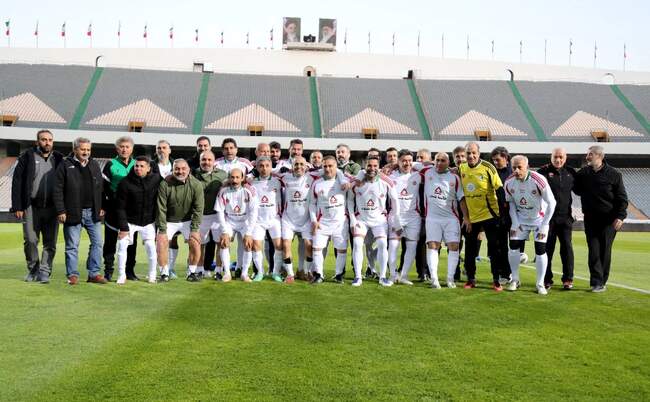 اولین بازی در ورزشگاه آزادی نونوار شده با دیدار دوستانه منتخب ۹۸ و سر