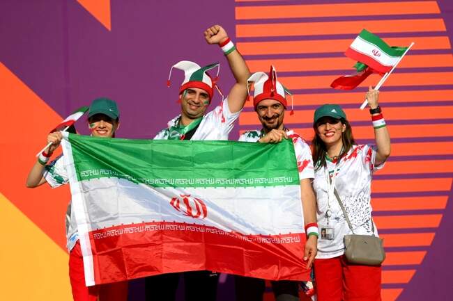 نگاه دوربینی به بازی ایران و انگلیس در جام جهانی ۲۰۲۲