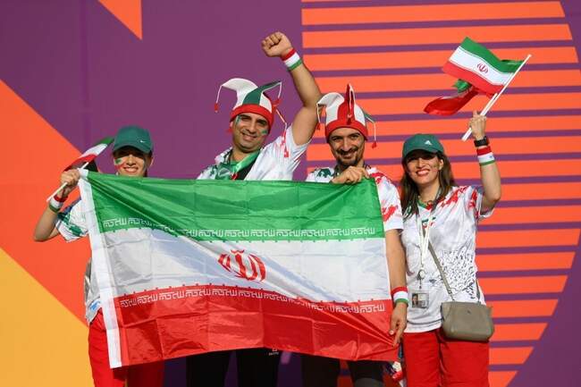 نگاه دوربینی به بازی ایران و انگلیس در جام جهانی ۲۰۲۲