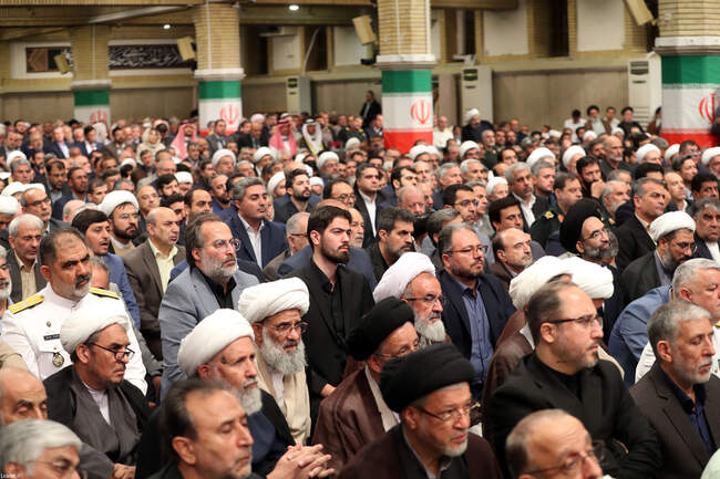 مراسم تنفیذ حکم مسعود پزشکیان به عنوان رئیس جمهور توسط رهبر معظم انق�