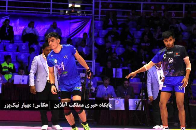 مسابقات کبدی قهرمانی جوانان جهان: بازی ایران و بنگلادش