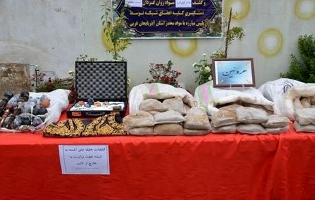 کشف ۴۰۰ کیلوگرم هروئین در آذربایجان‌غربی