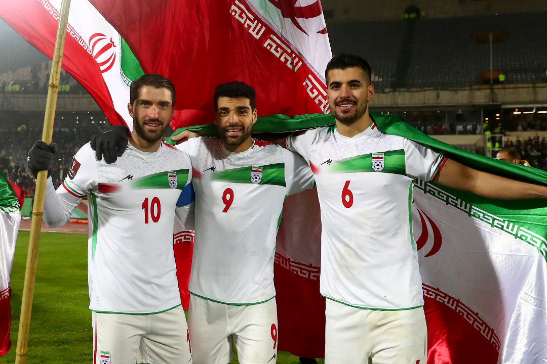 شادی ملی‌پوشان بعد از پایان بازی با عراق و صعود به جام جهانی