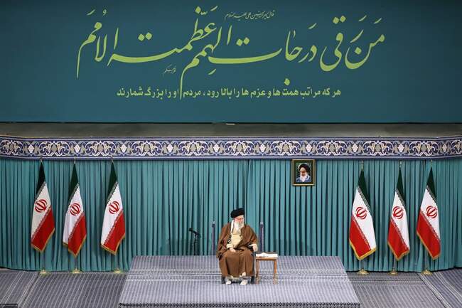 تصاویری از دیدار جامعه ورزش با رهبر انقلاب