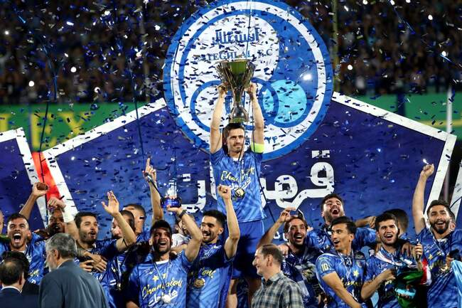 جشن قهرمانی استقلال / تصاویر
