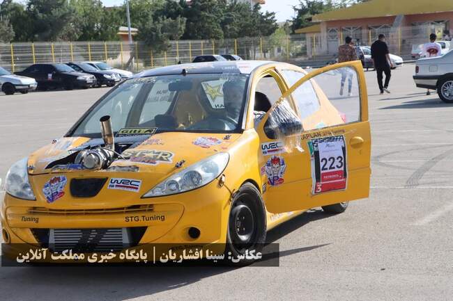 مسابقات اتومبیلرانی کشوری درگ در ارومیه برگزار شد