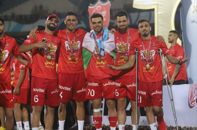 تصاویر جشن قهرمانی پرسپولیس