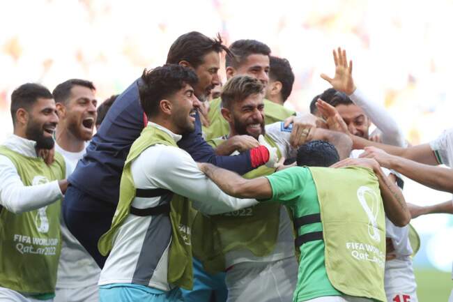 جام جهانی: بازی ایران و ولز از دید لنز دوربین‌ها