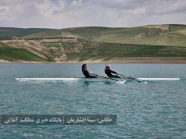ششمین اردوی تیم ملی روئینگ بانوان در حال برگزاریست / تصاویر