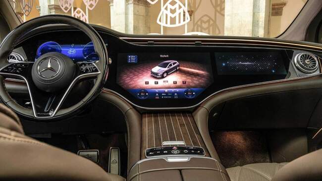 مرسدس بنز لوکس EQS SUV Maybach معرفی شد