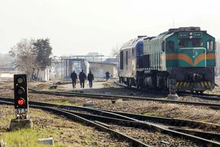 قطار مسافربری یزد – تهران آتش گرفت