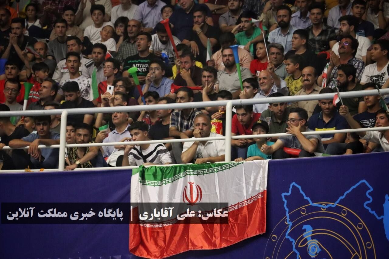 روز ششم والیبال قهرمانی مردان آسیا در ارومیه / تصاویر