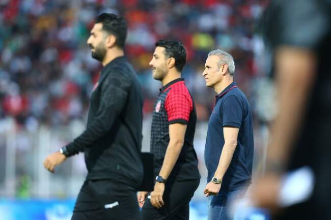 بازی پرسپولیس و نساجی و جشن قهرمانی سرخپوشان / تصاویر