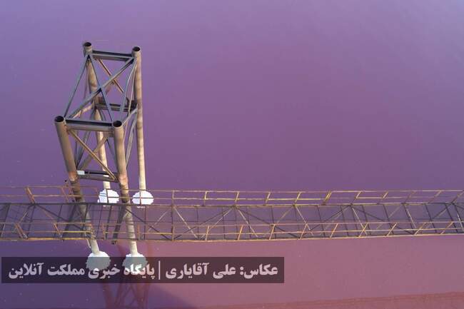 روزهای غمناک و کم آب دریاچه ارومیه