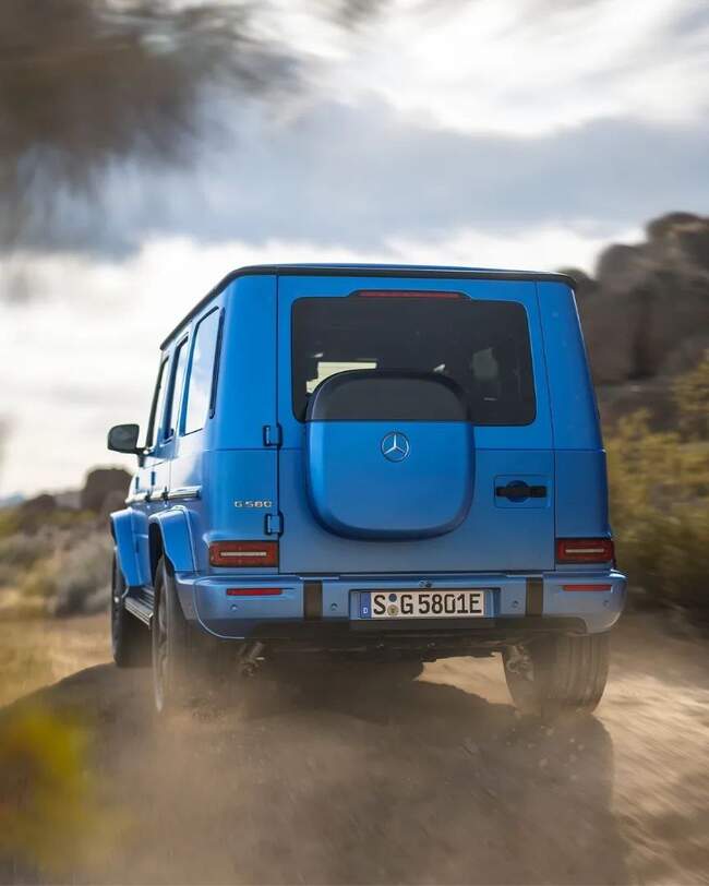 رونمایی از نسخه فول الکتریک G-Class مرسدس بنز در چین