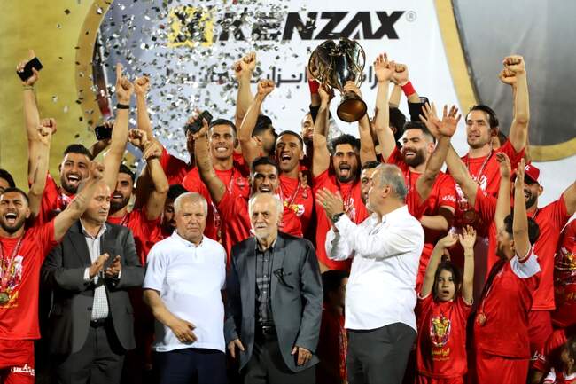 تصاویر جشن قهرمانی پرسپولیس