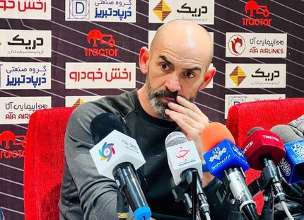 سرمربی تراکتور: با تمام توان به مصاف پرسپولیس می‌رویم / یحیی در نشست حاضر نشد