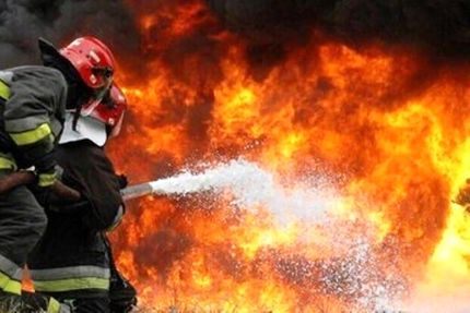 آتش سوزی در بازار تجریش