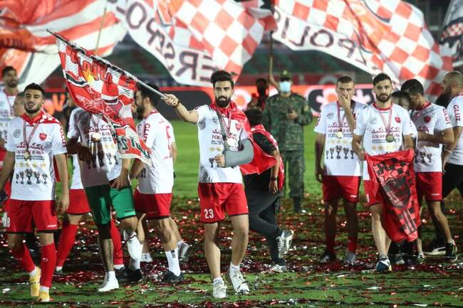 تصاویر | جشن پنجمین قهرمانی متوالی پرسپولیس در لیگ برتر