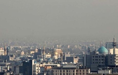 آلودگی هوا ول کن مشهد نیست