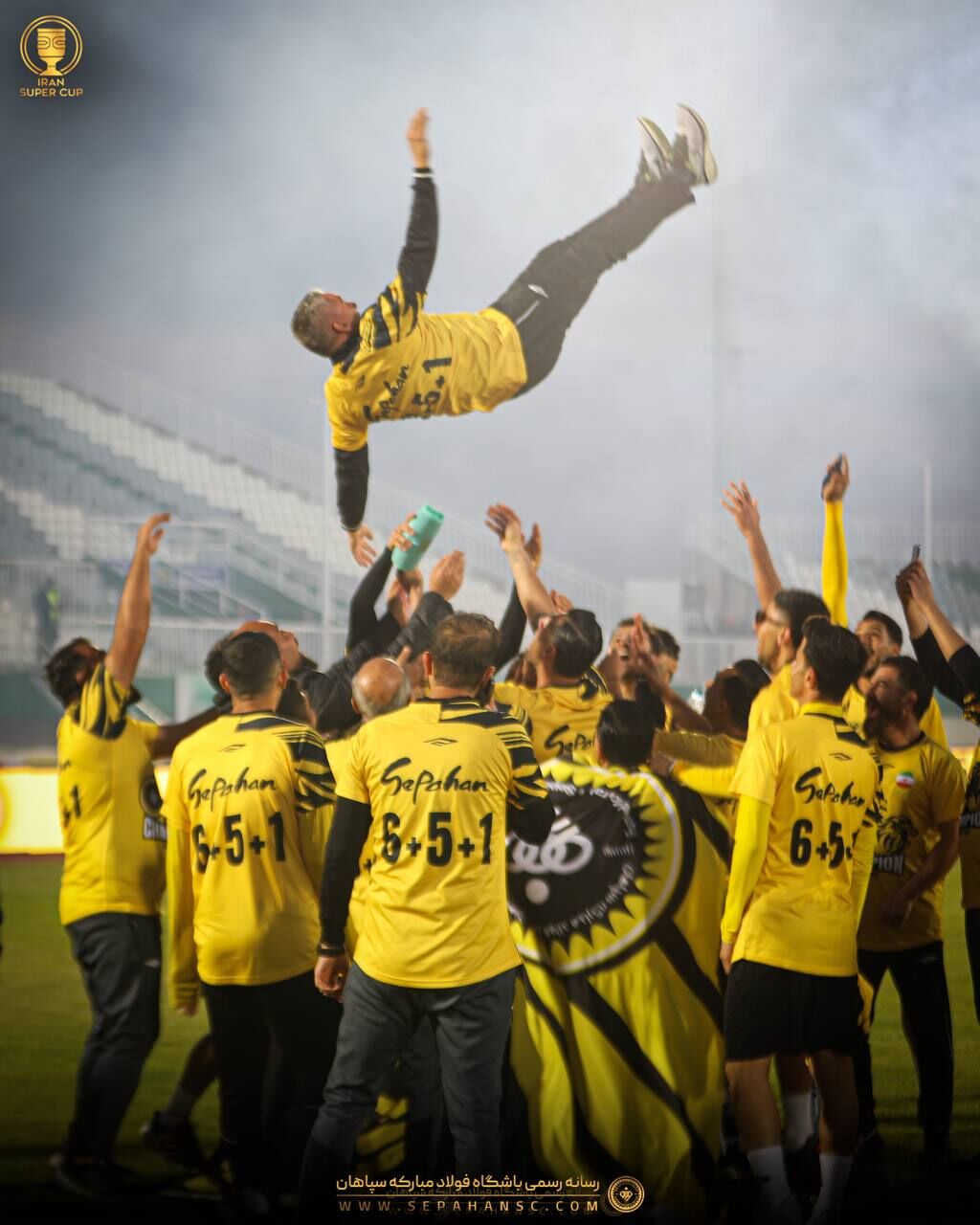 سپاهان برنده بازی سوپرجام مقابل پرسپولیس شد / تصاویر
