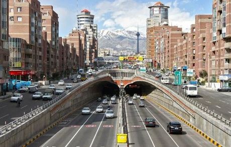 سه تونل تهران امشب مسدود می‌شود